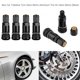 thumbnail image 4 of Válvula De Neumático Vástagos de válvula de neumático sin cámara de coche 4 Uds. vástagos de válvula de aire de neumático de aluminio (negro) Sywqhk Accesorios para autos y motos, 4 of 8