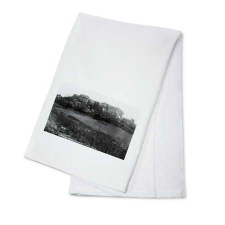 Elephant Dishes Palmer Lake, Colorado - Elephant Rock and Lake View Photograph (100% Cotton Kitchen Towel) ()