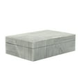 thumbnail image 5 of Sagebrook Home White Resin Ridged Boxes Set of Two, 5 of 9