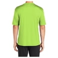 thumbnail image 2 of Mens Short Sleeve Performance Tall PosiCharge Competitor Polyester Tee Lime Shock 4XLT, 2 of 6