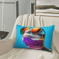 thumbnail image 5 of Daiia Lizard With Sunglasses Colorful Bedding Waterproof Pillow Protector Zippered Queen – Bed Bug Proof Pillow Encasement-20"x30", 5 of 6