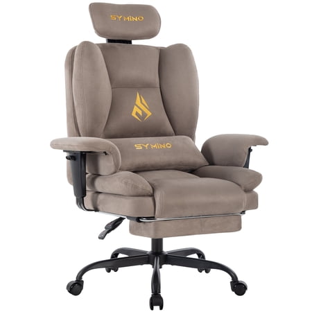 symino gaming chair faux suede product