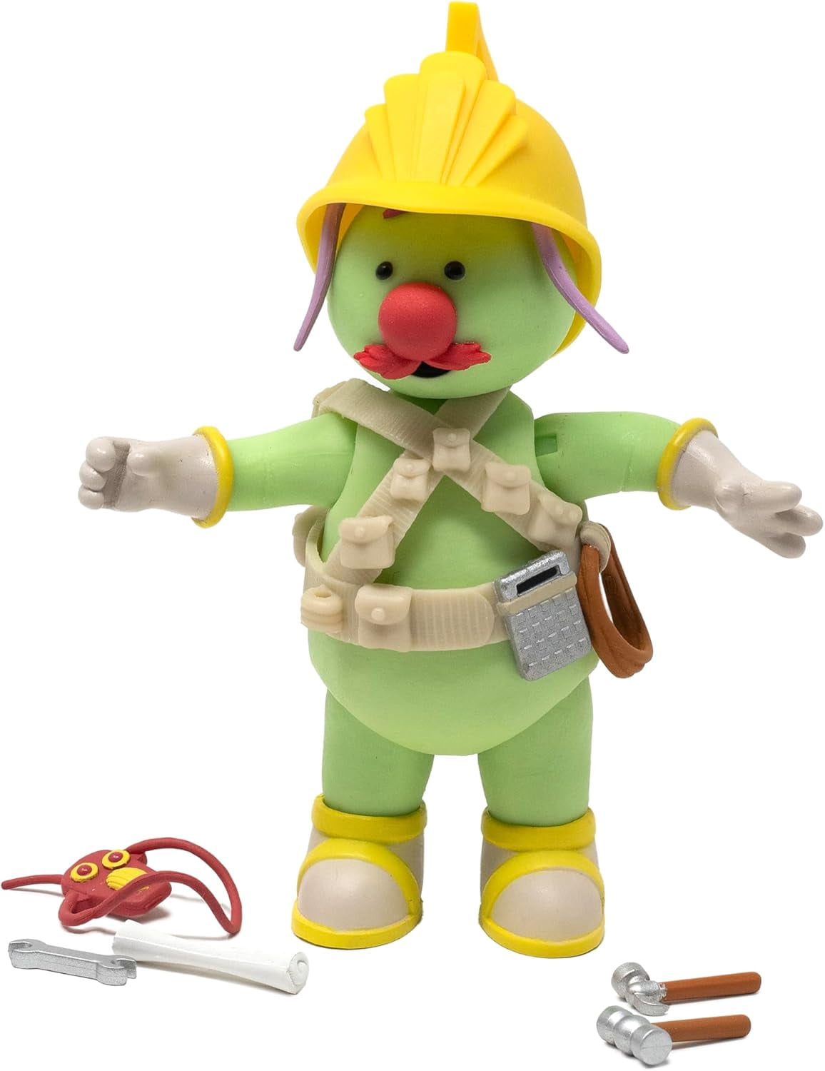 Here's a look at the very first Fraggle Rock figure made by Boss Fight Studio, Flange Doozer. Flange became the first recurring Doozer character in the series, starting with the episode, The