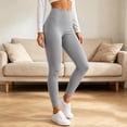 thumbnail image 2 of fatyb Plus Size Leggings for Women High Waisted Soft Yoga Pants Stretch Womens Comfort Workout Pants, 2 of 7