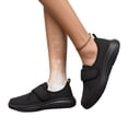 thumbnail image 6 of Orthopedic Sneakers Slip On Walking Shoes Women Breathable Mesh Upper Lightweight Arch Support Anti-Skid Thick Bottom Cushioning Foam Diabetic Shoes for Work Office Daily, 42, 6 of 7