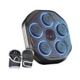thumbnail image 4 of Dispositivo de boxeo electrónico, almohadilla de entrenamiento de reacción, objetivo de pared, almohadilla de entrenamiento de boxeo musical para el h con guantes para adultos, 4 of 8