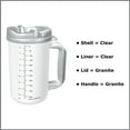 thumbnail image 2 of Whirley-DrinkWorks! Reusable Insulated Drinking Mug Clear Plastic 20 oz., 2 of 4