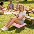 thumbnail image 6 of Bcylexb Outdoor Folding Seat Mat, 20" x 20" Waterproof Floor Mat for Sitting Portable Camping Mat for Grass Parch Beach Hiking Outdoor Activities Use, 6 of 6