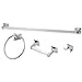 thumbnail image 3 of Hardware House 689430 Sunset Collection Ensemble d'Accessoires de Salle de Bain 4 Pcs, Chrome, 3 of 3