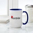 thumbnail image 4 of CafePress - Montréal 'Hot' Large Mug - 15 oz Ceramic Large White Novelty Mug, 4 of 4