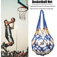 thumbnail image 3 of Basketball Net Bag - Nylon Mesh Bag - Portable Football Net Bag for Volleyball, Stadium, Outdoor Riding and etc, 3 of 5