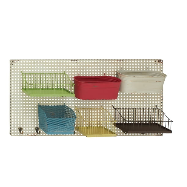 Bright And Colorful Metal Wall Rack