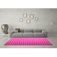 thumbnail image 3 of Ahgly Company Indoor Square Abstract Pink Contemporary Area Rugs, 5' Square, 3 of 4