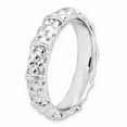 thumbnail image 4 of Sterling Silver Rhodium Ring, 4 of 11