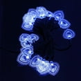 thumbnail image 4 of Solar Heart Shaped String Lights 20FT 30LED Clear Love Heart Fairy String Valentine Day Decoration Fairy Lights for Home Garden Christmas Valentine's Day Wedding Party, 4 of 8