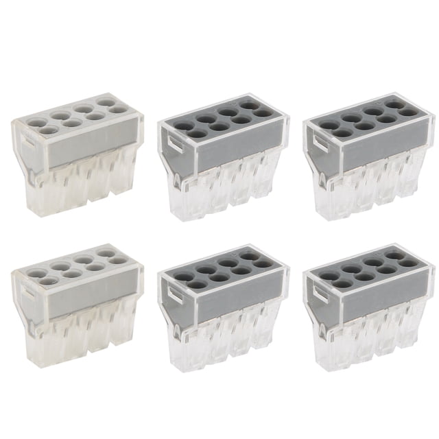 Bloques De Terminales Conectores De Cable Resistencia A Altas Temperaturas Cable De Empuje Conector De Cableado Resistencia A La Corrosión Para PCT YLSHRF PCT-108