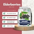 thumbnail image 7 of PassionBio Dried Elderberries Organic 1 lb Bulk Bag - USDA Certified, Non-GMO Sambucus Nigra, Whole Dried Elderberry - Natural, No Added Sugar, No Preservatives, 7 of 7