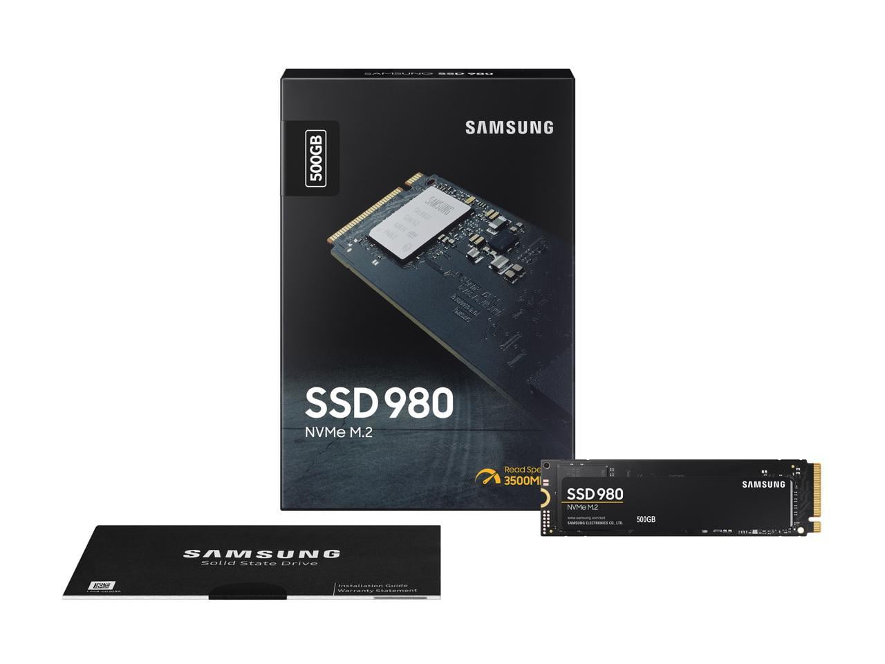 SAMSUNG 980 M.2 2280 500GB PCI-Express 3.0 x4, NVMe 1.4 V-NAND MLC