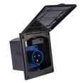 thumbnail image 1 of 16A Plug Mains Hook Up Flush Caravan Motorhome Camper Inlet Socket Accessories, 1 of 7