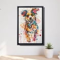 thumbnail image 5 of Chinese Shar Pei Dog Poster Wall Art for Bedroom Living Room Funny Graffiti Dog Picture Cool Dog Decor Wall Art, 5 of 6