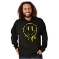 thumbnail image 5 of Melting Dripping Happy Face Smile Hoodie Sweatshirt Women Men Brisco Brands S, 5 of 6