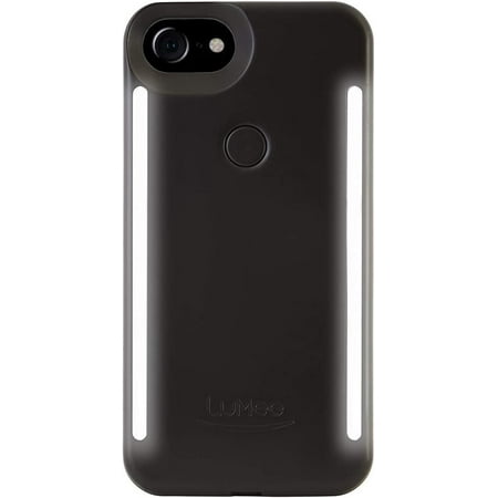LuMee Duo iPhone 8/7/6s/6 Case - Black