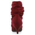 thumbnail image 4 of Journee Womens Jo Pull On Kitten Heel Booties, 4 of 9