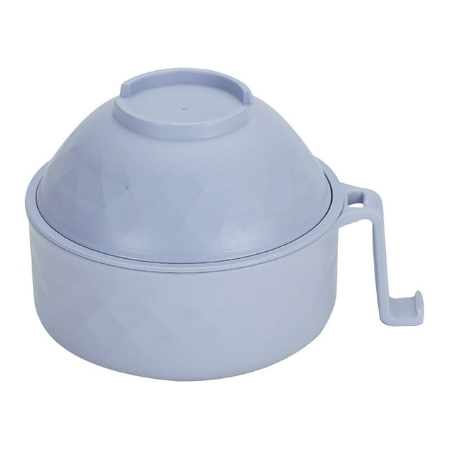 HBFAGFB Ensemble de Bols pour Micro-Ondes avec Baguettes, Fourchette et Cuillère, Convient à la Chambre en Résidence, Rouge