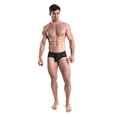 thumbnail image 3 of Men's Cocksox CX76ME Mesh Sports Brief (Black Shadow M), 3 of 4