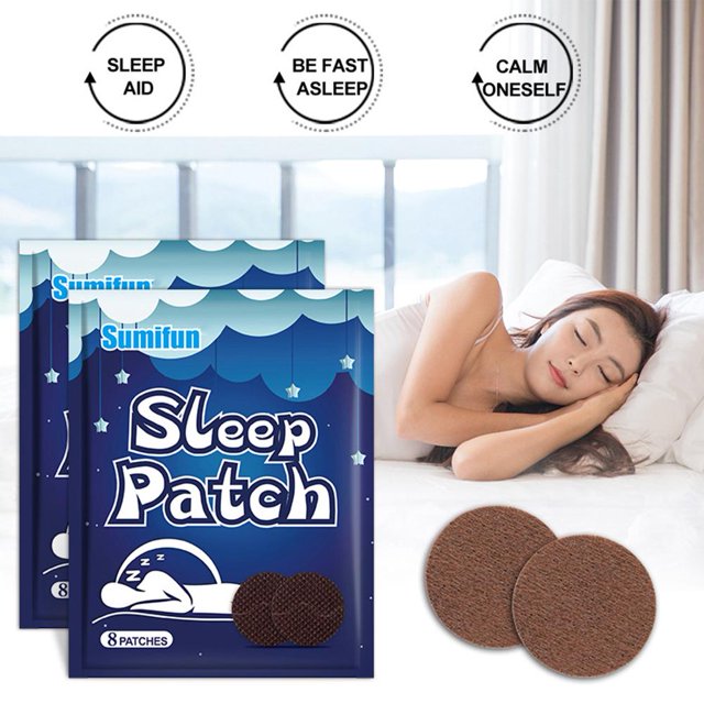 8 parches naturales para dormir que promueven la ayuda para dormir pegatinas médicas para dormir.