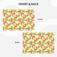 thumbnail image 3 of Placemats Set Of 4 / 6, Lime Shrimp Placemats For Dining Table Indoor/Outdoors Heat Resistant Washable Placemats 18" X 12", 3 of 8