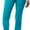 Teal Blue, variant on Adar Pro Scrubs For Women - Skinny Leg Yoga Scrub Pants