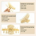 thumbnail image 5 of Large Acetate Hair Claws - Premium Durable 4 Inch No-Slip Claw Clips for Thick Thin Hair | 1 Piece (Creme, 5 of 6