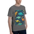 thumbnail image 2 of Bingfone Hand Drawn Seamless Men'S Loose Fit Short-Sleeve Pocket T-Shirt, 2 of 7