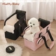 thumbnail image 2 of Fashionable and Durable Dog Carrier Bag for Small Puppy Travel Carrier for Dog Shoulder Strap Dog Bag Handbag Pet Accessories ShopWise Round, 2 of 14