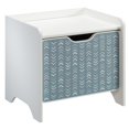 thumbnail image 1 of Sauder Pinwheel 1 Drawer Kids Nightstand in Soft White, 1 of 12