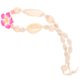 thumbnail image 3 of Tobillera con colgante estilo playa, con flores hawaianas y conchas, accesorio ajustable para el tobillo para mujeres, damas y niñas., 3 of 6