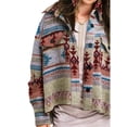 thumbnail image 4 of FOCUSNORM Veste en Laine pour Femmes Juniors, Cardigan à Revers à Manches Longues et Poches, 4 of 8