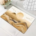 thumbnail image 6 of Diatomaceous Earth Bath Mat,Luxury Gold Oriental Style Non-Slip Volume Super Absorbent Fast Drying Eco-Friendly Easy to Clean for Bathroom Kitchen Door mat 17×27.5Inch (43 * 70cm), 6 of 6