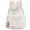 01white, variant on PRIYAL Cute Backpack Kawaii Polka Dot Backpack Aesthetic Rucksack Travel Daypack with Star Pins and Bear Pendant
