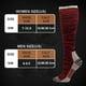 thumbnail image 2 of Calcetines de compresión - calcetines de ocio al aire libre - calcetines de presión deportivos calientes para hombres y mujeres, 2 of 5