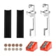 thumbnail image 5 of Juego de reparación de puntas de taco de billar portátil de 16 piezas, 10 puntas de taco de billar, 2 Rojo, 5 of 9