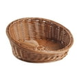 thumbnail image 3 of deevoka Imitation Rattan Basket Decor Bread Basket for Living Room Table Dining Room S S, 3 of 9