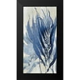 thumbnail image 2 of Miller, Melonie 14x24 Black Modern Framed Museum Art Print Titled - Sea Nature in Blue I, 2 of 5