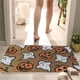 thumbnail image 4 of Ounissouiy Halloween Doormat Funny Welcome Blanket Decorations Cartoon Kitchen Decor Mat 40x60cm Anti-Slide Hallway Rug Home Kits de decoración para fiestas Numero 5 Ounissouiy HA045932-05, 4 of 6