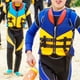 thumbnail image 4 of Yuarrent Buen regalo Trajes de buceo para niños Super elasticidad y amplia aplicación Trajes de baño para niños Buceo Traje de baño azul marino ocho, 4 of 6