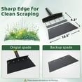 thumbnail image 2 of FLY HAWK Multifunctional Garden Cleaning Shovel, 60" Adjustable Floor Scraper with 2 Spades for Outdoor Garden Cleaning, Snow Shovel, Detachable, 2 of 7