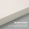 thumbnail image 2 of SEWACC 10 Pcs Panneau d'Affiche de Projet pour Projets DIY Designers Blanc Bricolage Artisanat, 2 of 8