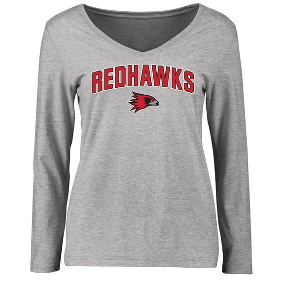 Women's Ash S.E. Missouri State Redhawks Proud Mascot Long Sleeve T-Shirt