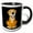 Black/White, variant on 3drose, Funny Lab Mix Rescue Dog Cartoon, 15oz Mug